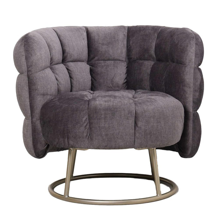 Fauteuil Fluffy Grijs-Fauteuils-PTMD