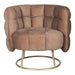 Fauteuil Fluffy Polyester Geel-Fauteuils-PTMD