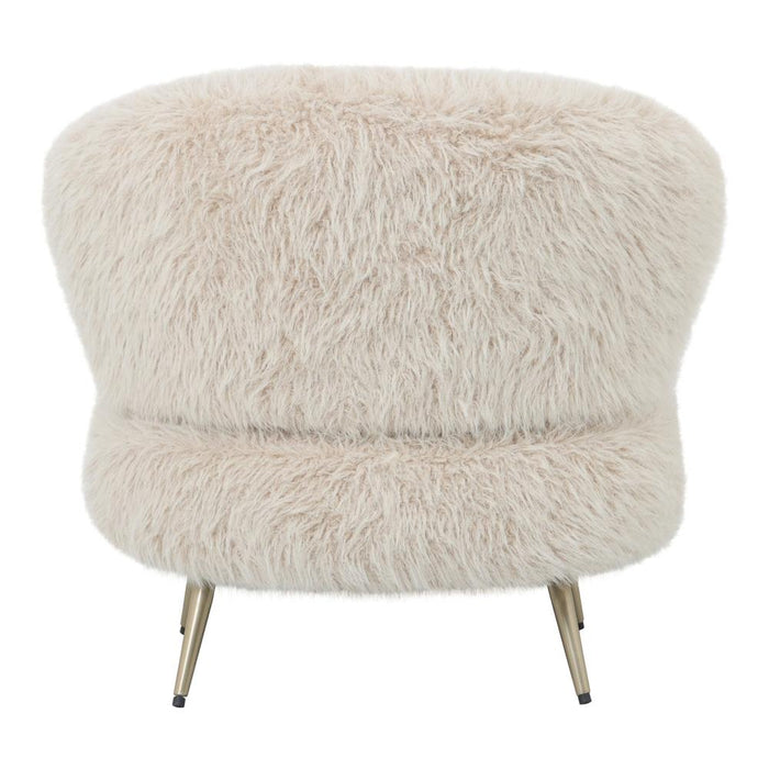 Fauteuil Franklyn Polyester Beige-Fauteuils-PTMD