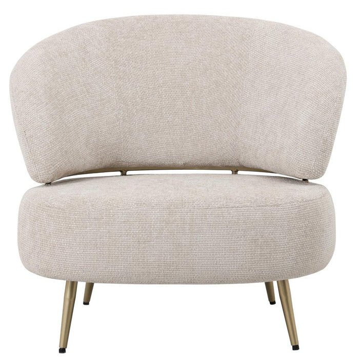 Fauteuil Franklyn Polyester Wit-Fauteuils-PTMD