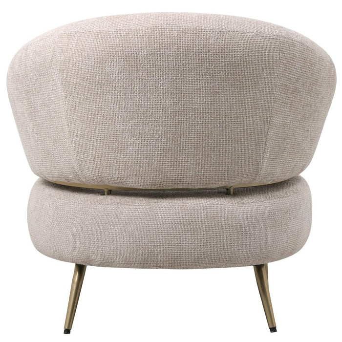Fauteuil Franklyn Polyester Wit-Fauteuils-PTMD