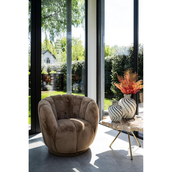 Fauteuil Furia Polyester Bruin 730630-PTMD