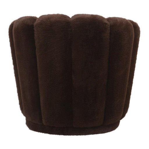 Fauteuil Furia Polyester Bruin 730631-Fauteuils-PTMD
