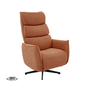 Fauteuil Goteborg Coral Boucle 2-Motorig 75x85x118 cm-Fauteuils-LABEL51