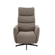 Fauteuil Goteborg Mushroom Boucle 2-Motorig 75x85x118 cm-Fauteuils-LABEL51