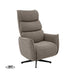 Fauteuil Goteborg Mushroom Boucle 2-Motorig 75x85x118 cm-Fauteuils-LABEL51