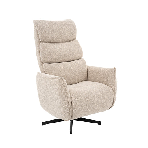 Fauteuil Goteborg Naturel Boucle 2-Motorig 75x85x118 cm-Fauteuils-LABEL51