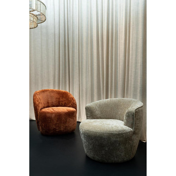 Fauteuil Grasa Polyester Wit-PTMD