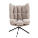 Fauteuil Grijs Polyester 73 cm-Fauteuils-J-Line