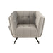 Fauteuil Grijs Populierenhout 82 cm 82x90x75.5 cm-Fauteuils-J-Line