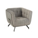 Fauteuil Grijs Populierenhout 82 cm 82x90x75.5 cm-Fauteuils-J-Line