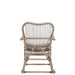 Fauteuil Grijs Rotan 56 cm 55.5x98x93.5 cm-Fauteuils-J-Line