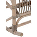 Fauteuil Grijs Rotan 56 cm 55.5x98x93.5 cm-Fauteuils-J-Line