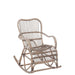 Fauteuil Grijs Rotan 56 cm 55.5x98x93.5 cm-Fauteuils-J-Line