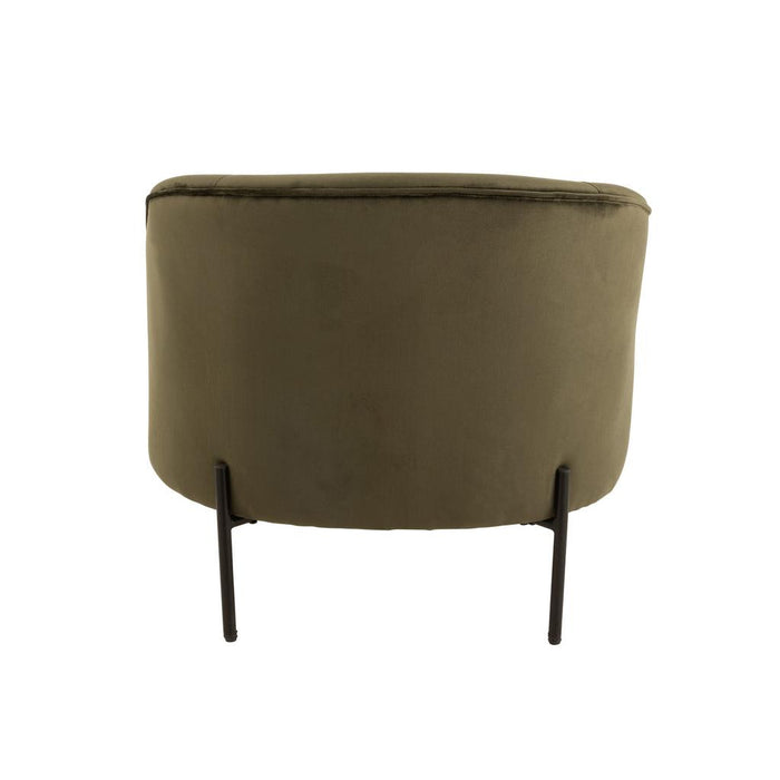 Fauteuil Groen Schuim Rond 67 cm-Fauteuils-J-Line