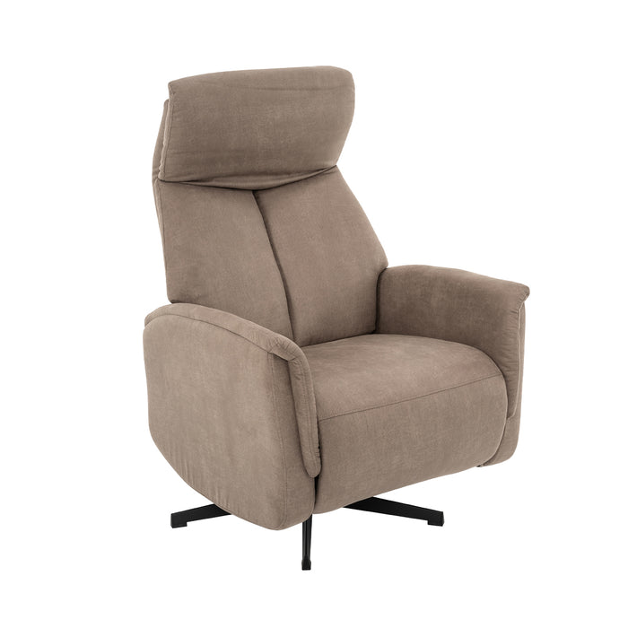 Fauteuil Helsinki - Mosgroen - Kunstleder - Manueel Verstelbaar-Fauteuils-LABEL51