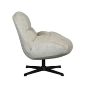 Fauteuil Huxley Mushroom Chenille - 76x86x92 cm-Fauteuils-LABEL51