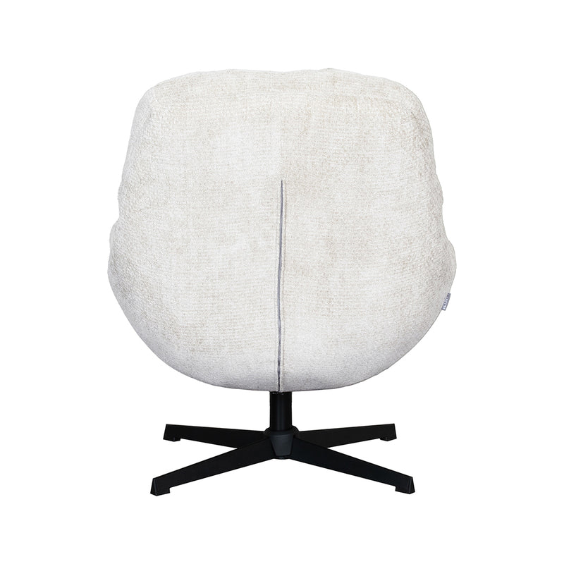 Fauteuil Huxley Naturel Chenille One size 76x86x92 cm-Fauteuils-LABEL51