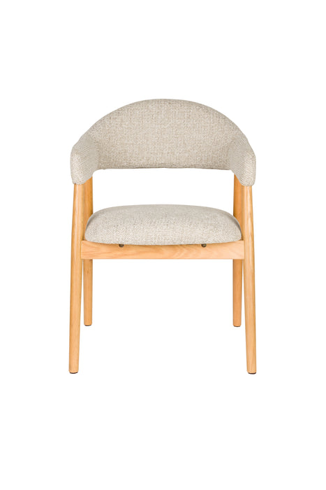 Fauteuil Indy Polyester Bruin 54x56 H81 cm SKU 1000582-Fauteuils-Creating Home
