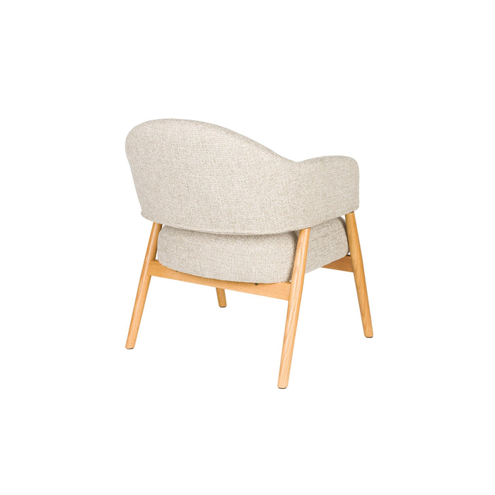 Fauteuil Indy Polyester Bruin 66.5x64 H76.5 cm SKU 1000584-Fauteuils-Creating Home