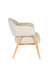 Fauteuil Indy Polyester Bruin 66.5x64 H76.5 cm SKU 1000584-Fauteuils-Creating Home