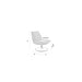 Fauteuil Jax Off White Bouclã© Acrylic,Polyester Wit 79x68 cm