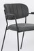 Fauteuil Jolien Nylon en polyester Donkergrijs 56x61 cm-Fauteuils-Creating Home