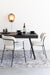 Fauteuil Jolien Zwart/bouclã© Stof Wit 56x61 cm-Fauteuils-Creating Home