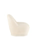 Fauteuil Krukje Teddy Bouclé Wit 88x78x72 cm-Fauteuils-J-Line