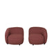 Fauteuil Livo - Winered - Boucle-Fauteuils-LABEL51