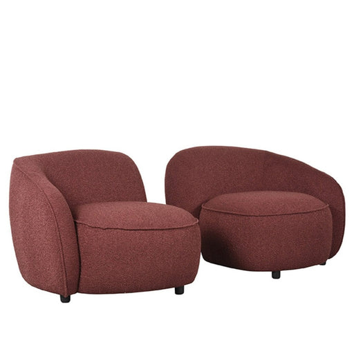 Fauteuil Livo - Winered - Boucle-Fauteuils-LABEL51