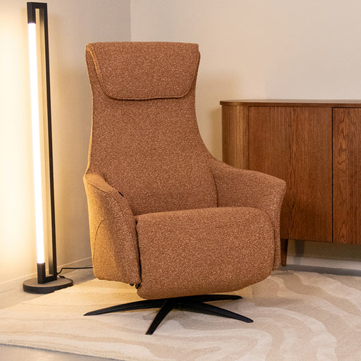 Fauteuil Lund - Coral - Boucle - 2-Motorig - Met Massagefunctie-Fauteuils-LABEL51