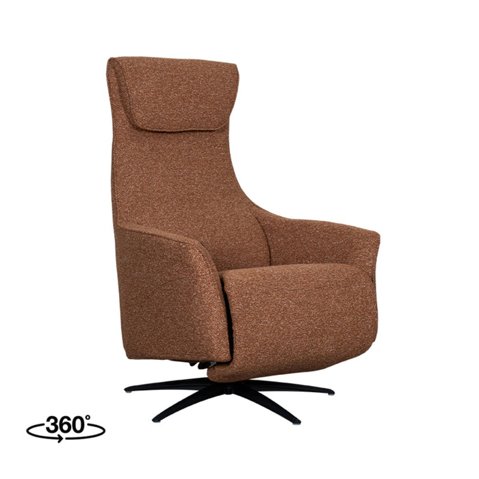 Fauteuil Lund - Coral - Boucle - 2-Motorig - Met Massagefunctie-Fauteuils-LABEL51
