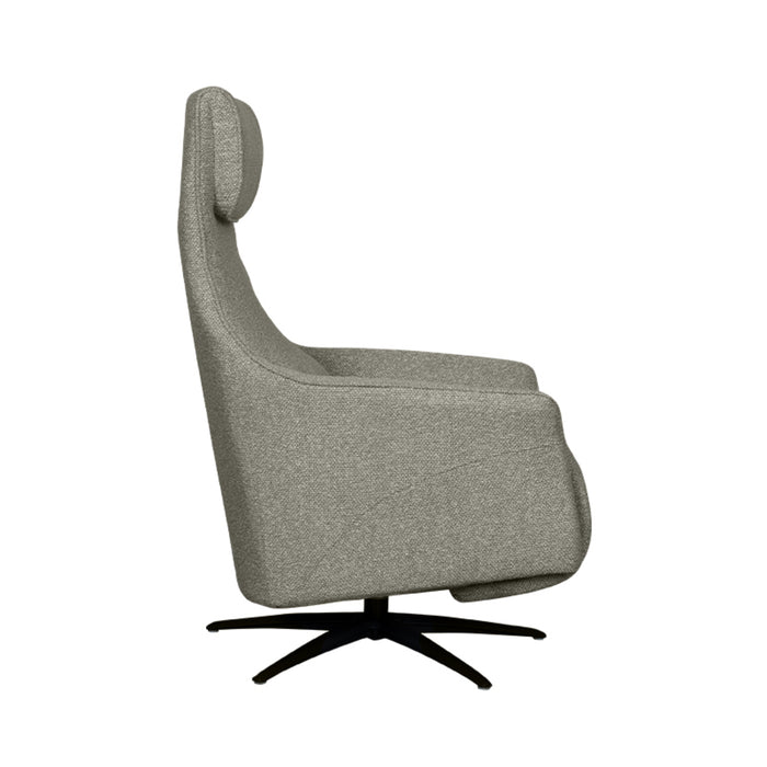 Fauteuil Lund - Mushroom - Boucle - 2-Motorig - Met...-Fauteuils-LABEL51