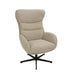 Fauteuil Malmo Naturel Boucle Incl. Hocker 75x82x108 cm-Fauteuils-LABEL51