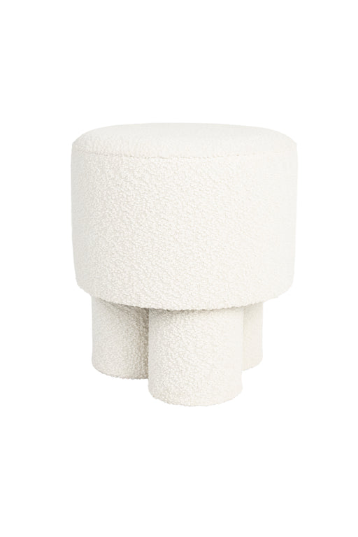 Fauteuil Marcos Polyester Wit Ø40x44 cm-Fauteuils-Creating Home