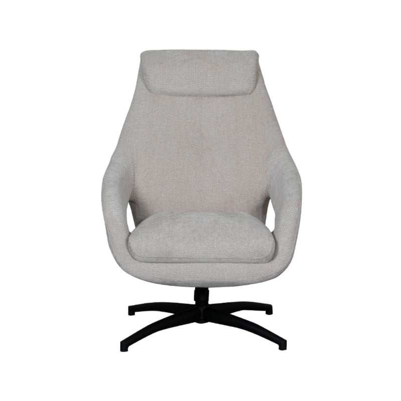 Fauteuil Maxwell Naturel Chenille - 75x84x108 cm-Fauteuils-LABEL51