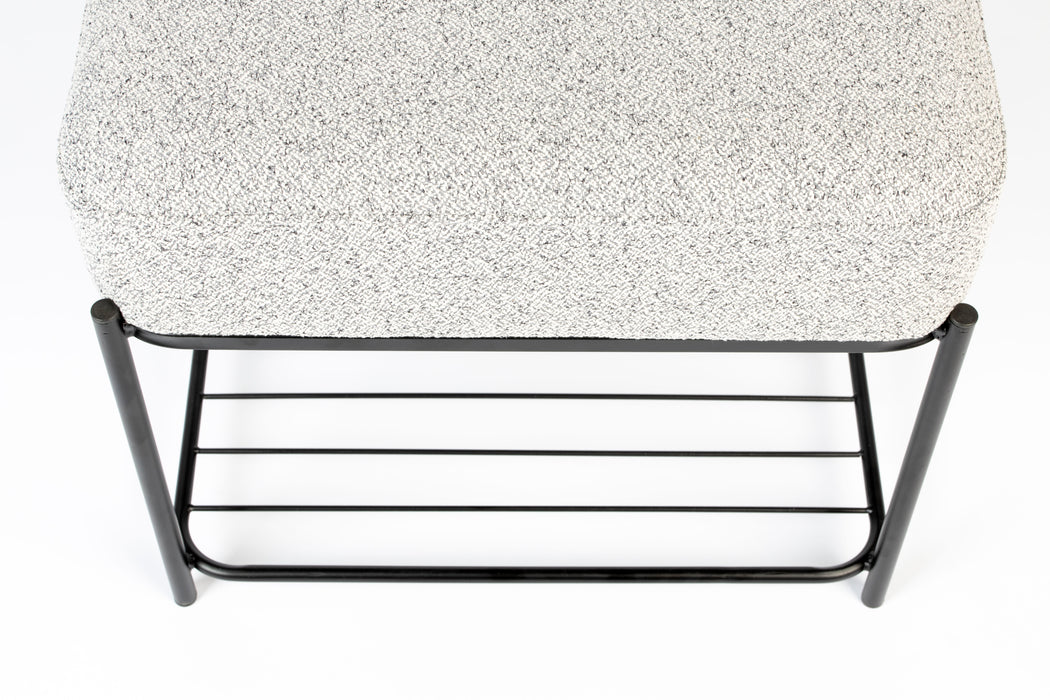 Fauteuil Milou Rectangular MDF,Pine hout,Polyester Grijs 50x35 cm-Krukken-Creating Home