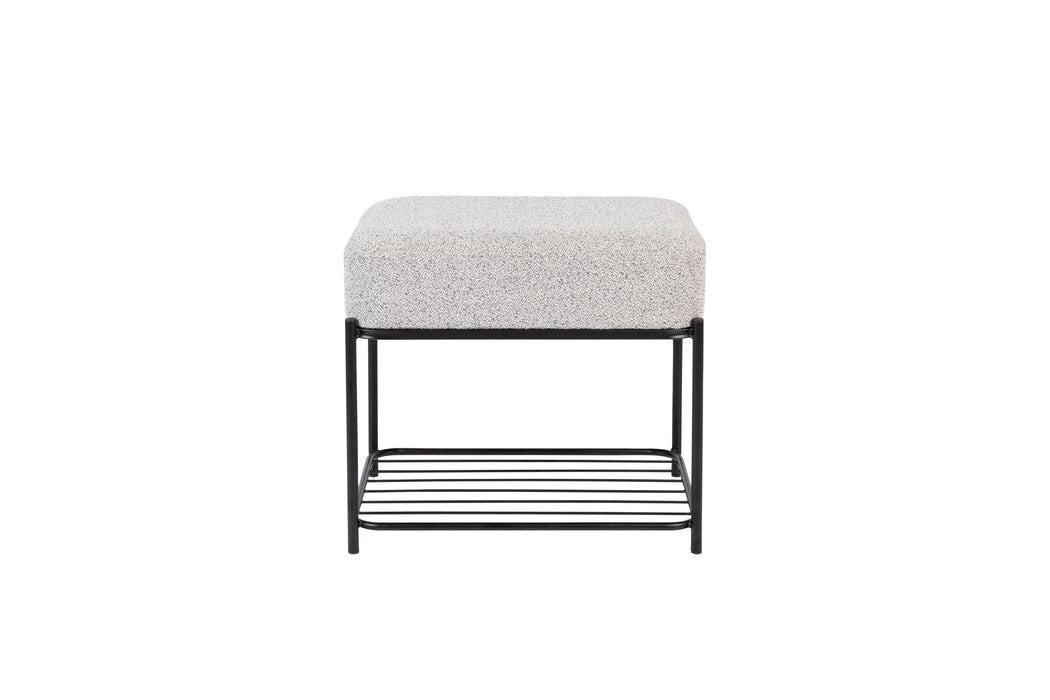 Fauteuil Milou Rectangular MDF,Pine hout,Polyester Grijs 50x35 cm-Krukken-Creating Home