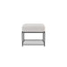Fauteuil Milou Rectangular MDF,Pine hout,Polyester Grijs 50x35 cm-Krukken-Creating Home