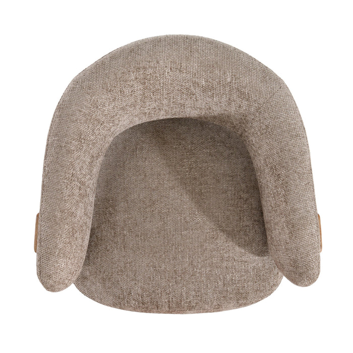 Fauteuil Mire Polyester Beige-Fauteuils-PTMD