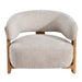 Fauteuil Mire Polyester Wit-Fauteuils-PTMD