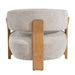 Fauteuil Mire Polyester Wit-Fauteuils-PTMD