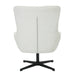 Fauteuil Naomi Parelwit Draaibaar 81 cm-Fauteuils-Livingfurn
