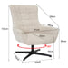 Fauteuil Naomi Toffee Draaibaar 81 cm-Fauteuils-Livingfurn