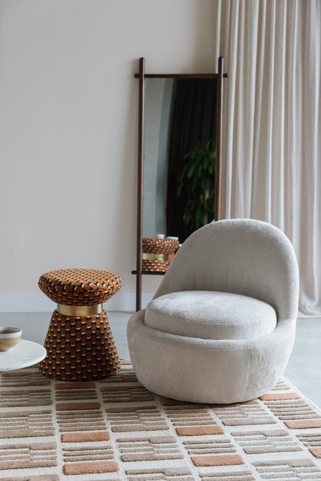 Fauteuil Nash Polyester Roze 61x61 cm-Fauteuils-Creating Home
