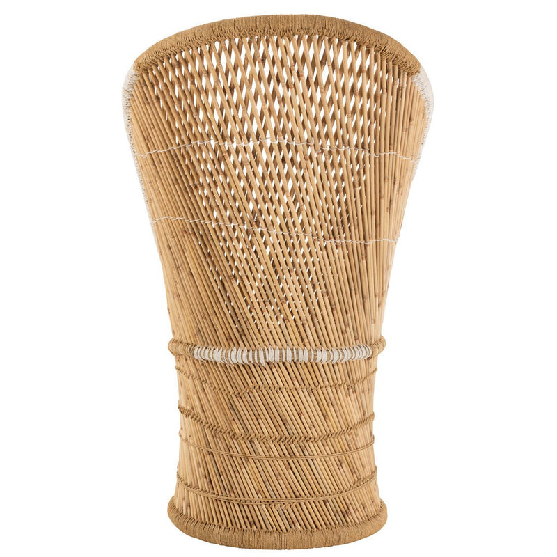 Fauteuil Naturel Bamboe 82 cm 82x87x151 cm-Rechthoekige vloerkleden-J-Line
