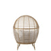 Fauteuil Naturel Cloth Ovaal 110 cm 110x115x148 cm-Fauteuils-J-Line
