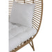 Fauteuil Naturel Cloth Ovaal 110 cm 110x115x148 cm-Fauteuils-J-Line