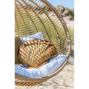 Fauteuil Naturel Ijzer Rond 110 cm 110x119x193 cm-Fauteuils-J-Line